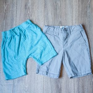 BUNDLE: drawstring u-shaped short & chino short